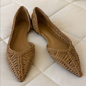 INC International Concepts Brown Woven Flats